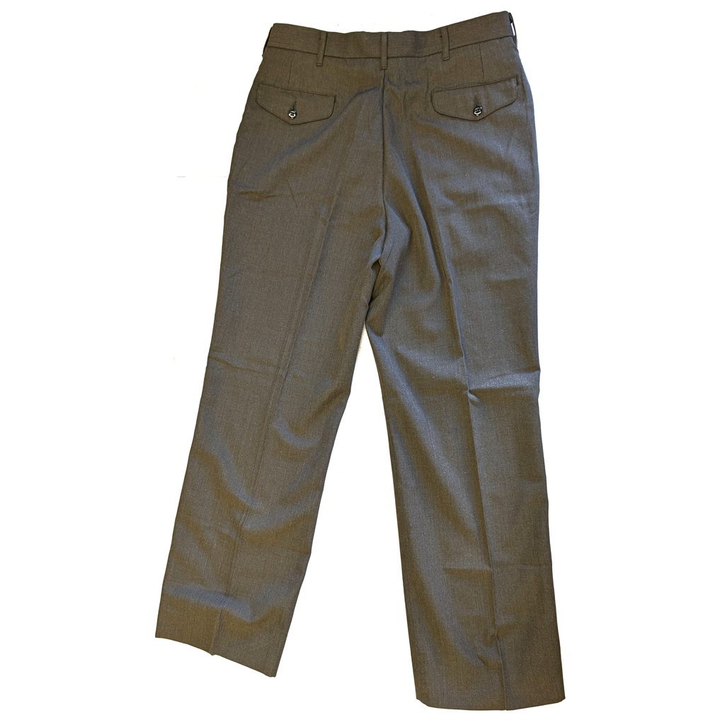 olive drab men's poly-wool US Marine Corps dress pants (trousers)