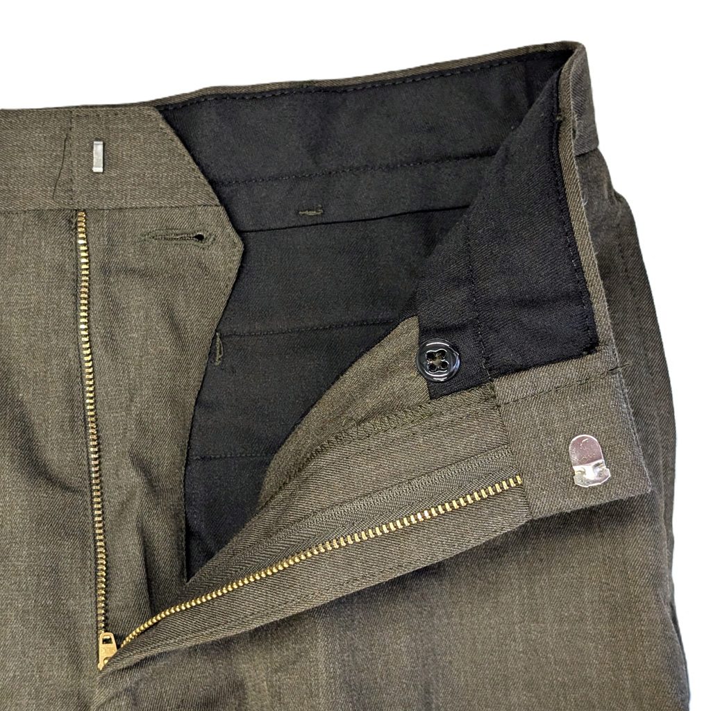 olive drab men's poly-wool US Marine Corps dress pants (trousers)