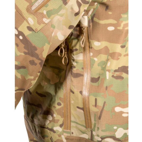 a Beyond Clothing A6 Hardshell Jacket in MultiCam -- the ultimate military wind and waterproof jacket